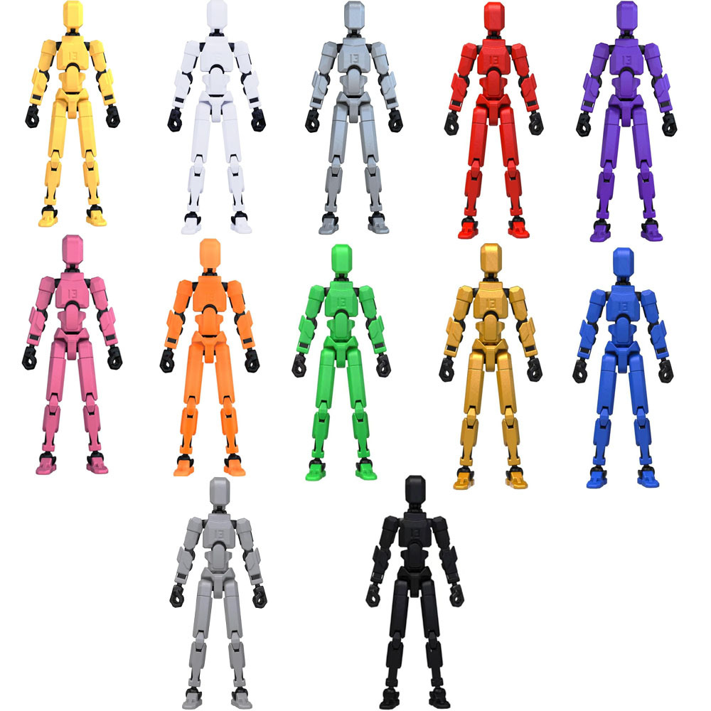 成品3D打印dummy13幸运人偶13关