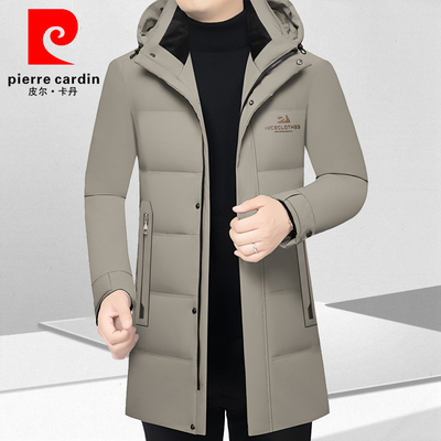 冬季新款中年白鹅绒羽绒服