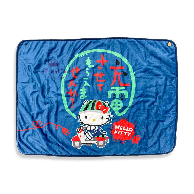 日本代购 hello kitty凯蒂猫 可爱毛毯护膝毯午休毯