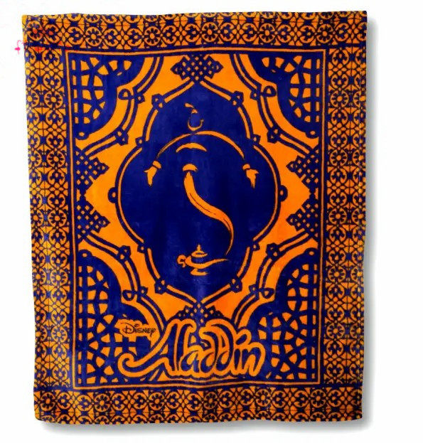 日本代购 阿拉丁神灯 可爱薄毯子休闲毯毛毯