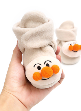 新婴儿不掉鞋子0-1岁男女宝宝学步鞋软底防滑3-6-8-12个月春秋季