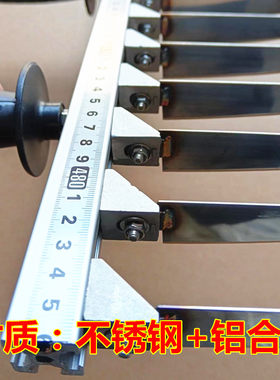 豆腐排刀平均分块桂花糕猪血鸭血