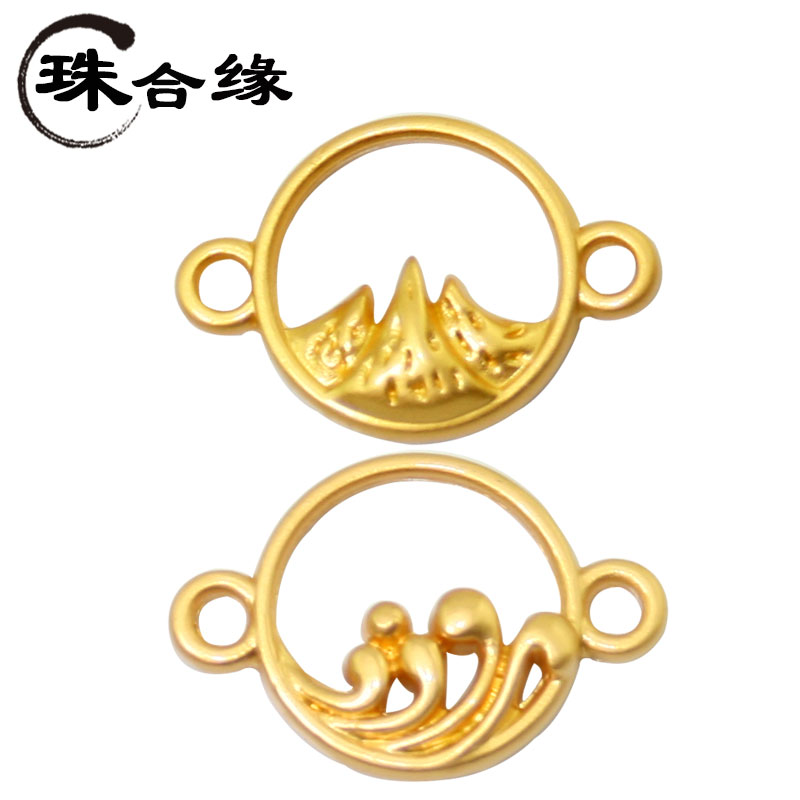 沙金海誓山盟红绳编织情侣款手链