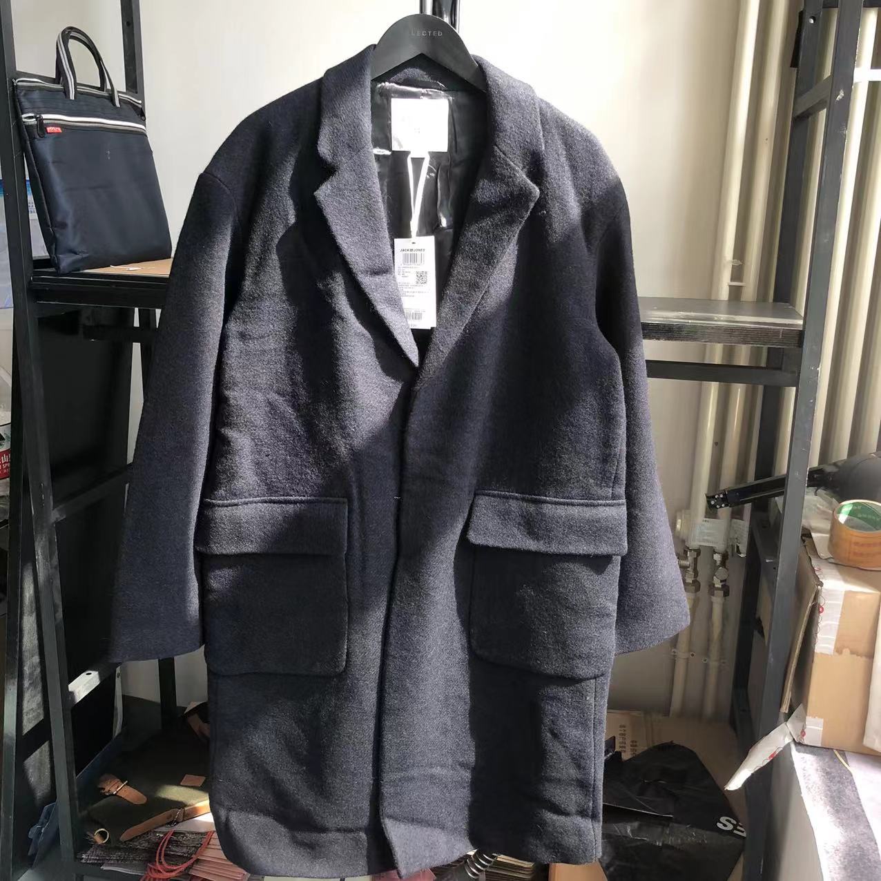 诸葛亮家杰克琼s 清货断码 潮流 时尚 羊毛大衣 原1499 现159
