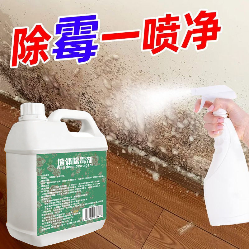 墙体除霉剂白墙清除霉斑霉菌家用墙纸壁纸发霉清洁防霉去霉剂