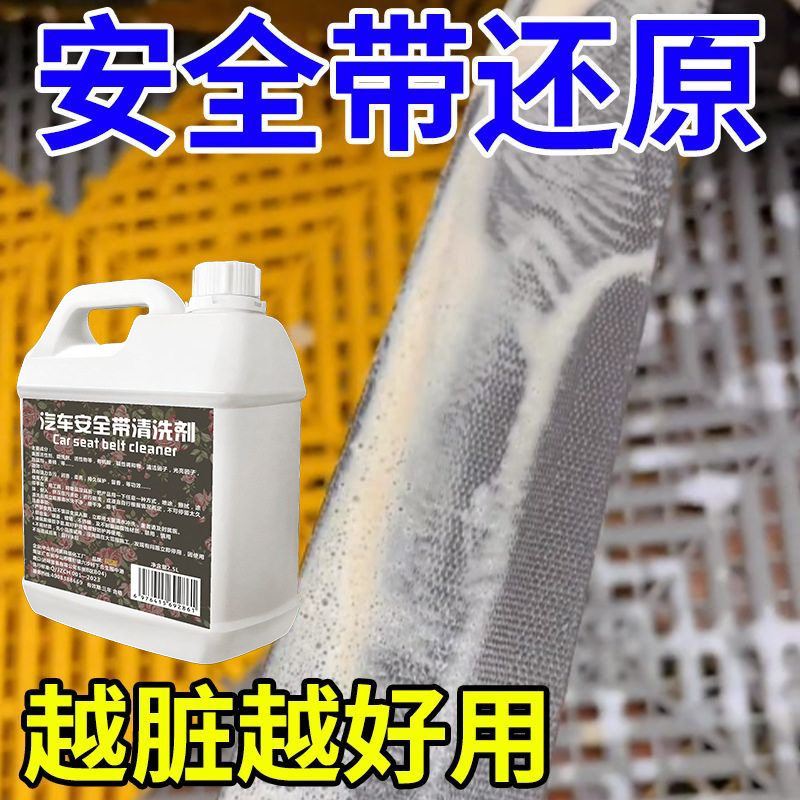 汽车安全带专用清洗剂汽车内饰顶棚座椅内饰强力去污车内还原清洁