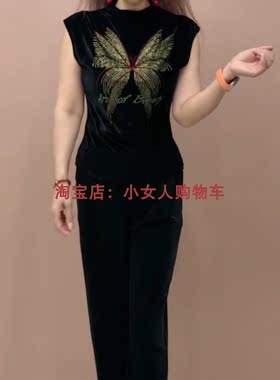时尚减龄中年妈妈两件套