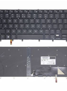 戴尔Dell 9550 9560 9570 M5510 7558 7568 P56F 7590 5530 键盘