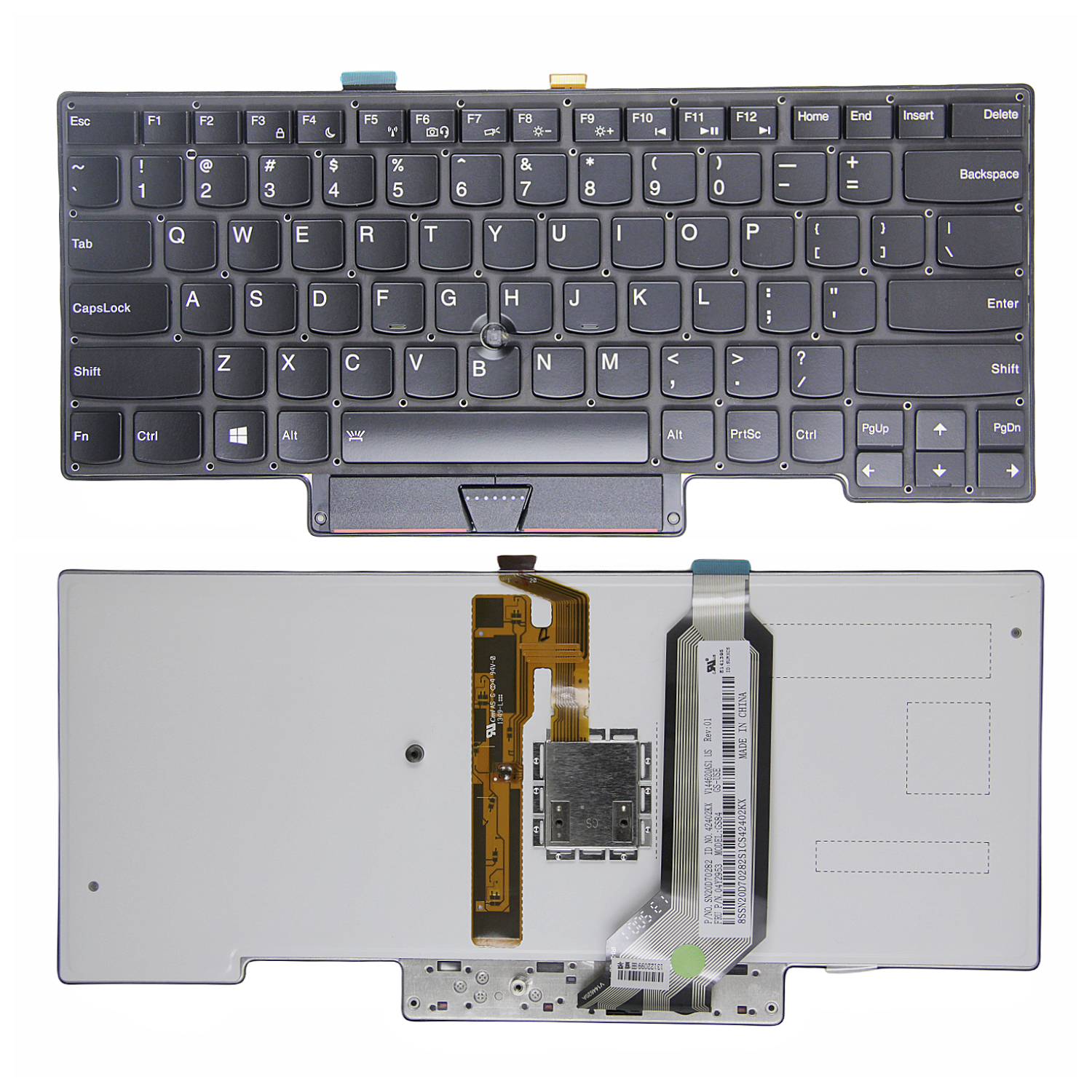 联想X1Carbongen123456789键盘