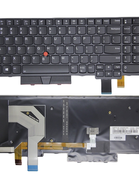 适用 联想IBM T570 T580 P51S P52S 笔记本键盘