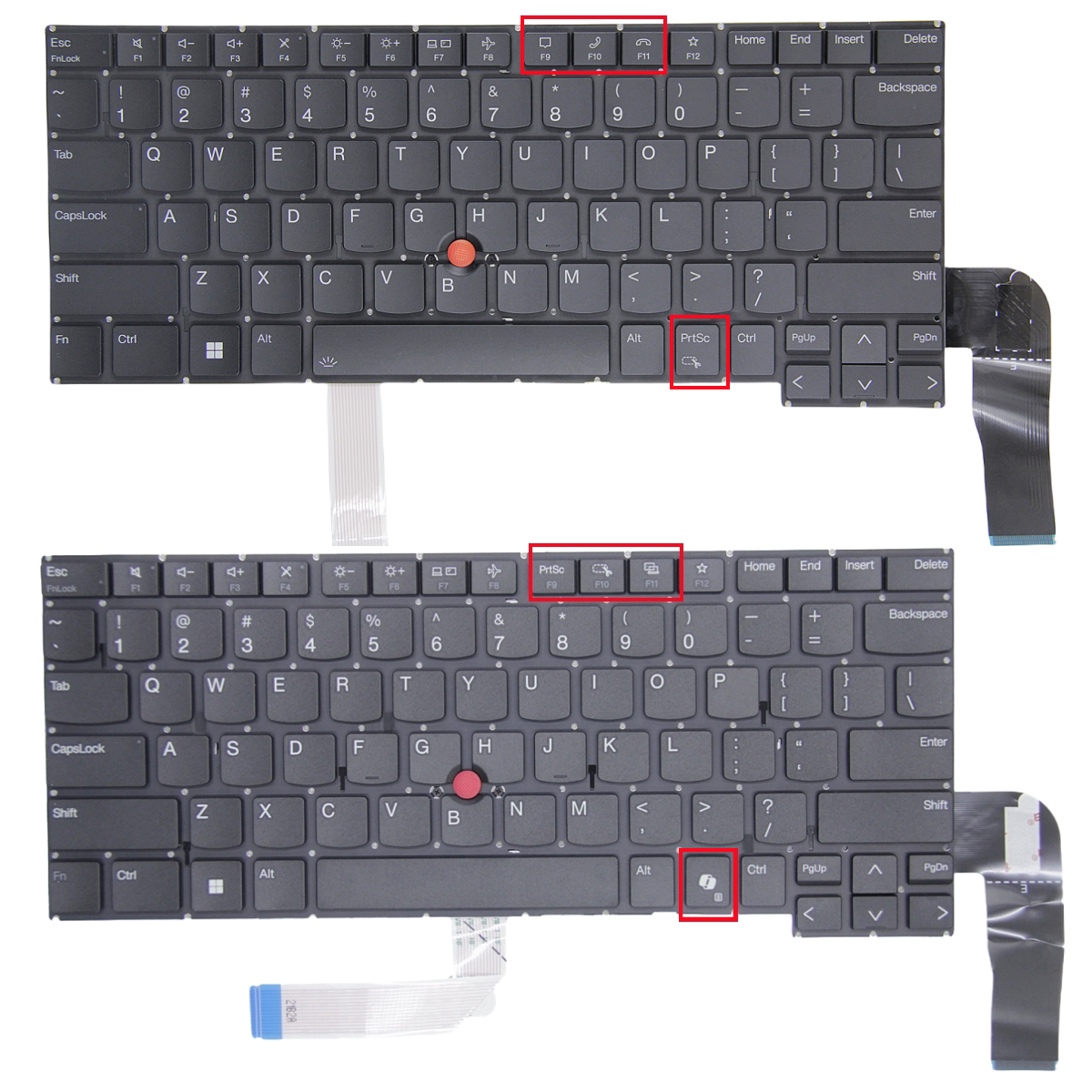 适用联想 T14S Gen3 Gen4 R14 E14 Gen5 Gen6 T14p Gen1键盘NEO14 - 实物图