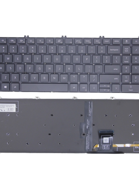 适用Delldaier  Precision 7550 7750 7760 7560 7770 笔记本键盘