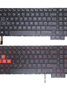 HP惠普 光影 暗影精灵 15-CE Q194 17-AN Q195 17-CB C144键盘