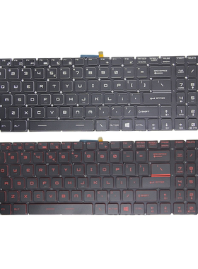 微星MSI GP65 GE75 GP75 MS-16U1/U4/U7/E7 17F2/F4 GF75键盘GL65