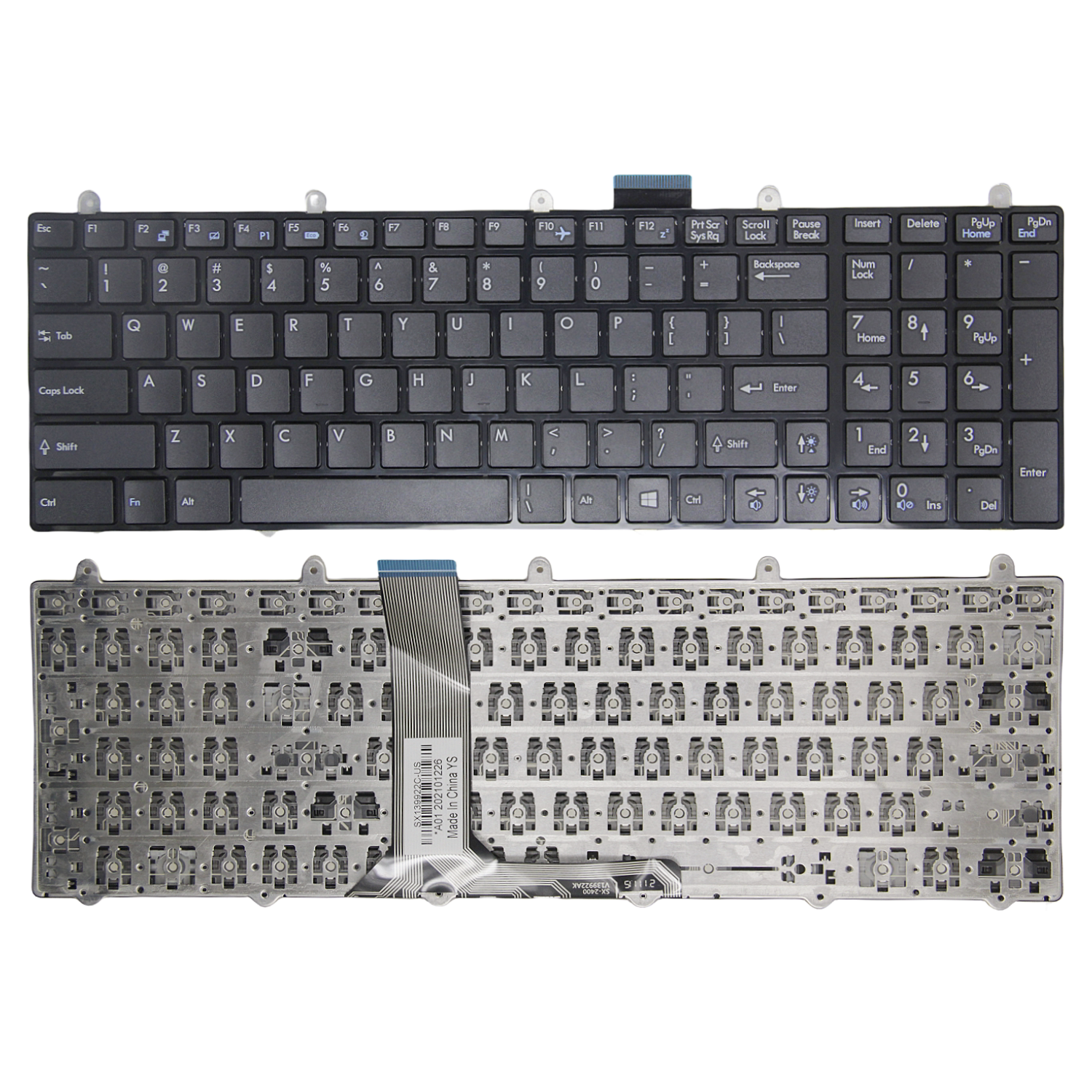 微星msi ge70 gt60 gt70 gx60 gx70 ge60 ms 1675 1762 1759 键盘