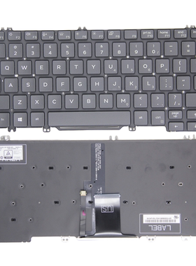 适用Dell戴尔 latitude 7300 5200 5300 5310 7200 3300 3301键盘