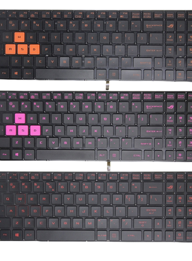 适用 华硕 GL502 GL702 S5VS S7VT FX502 FX60VM ZX60V键盘G502VM
