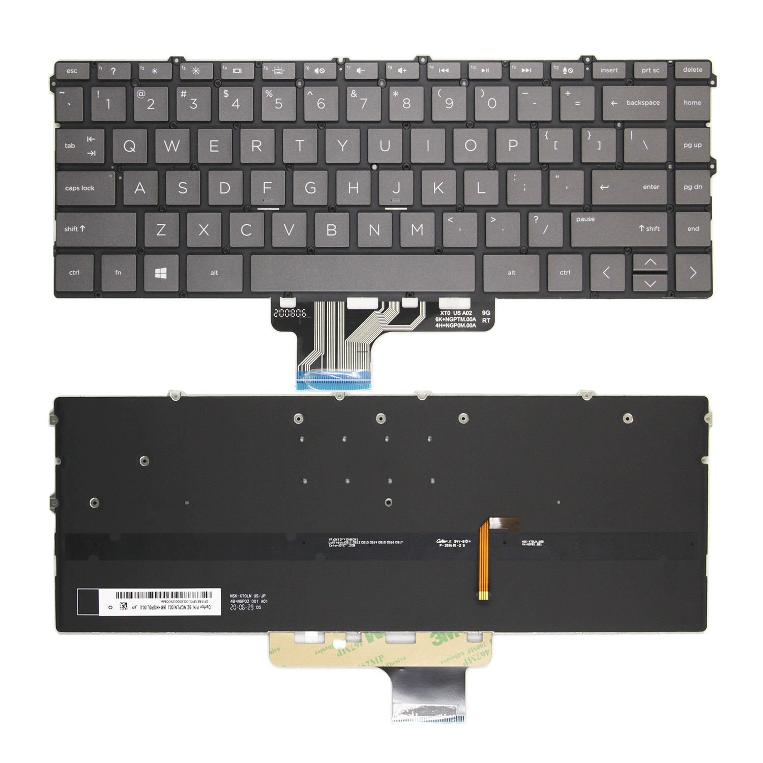 全新HP惠普 Spectre X360 13-AW TPN-Q225 13-aw2042TU 键盘