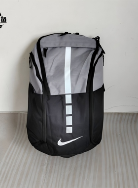 耐克双肩包男女学生篮球运动休闲大容量气垫背包书包BA5554-012
