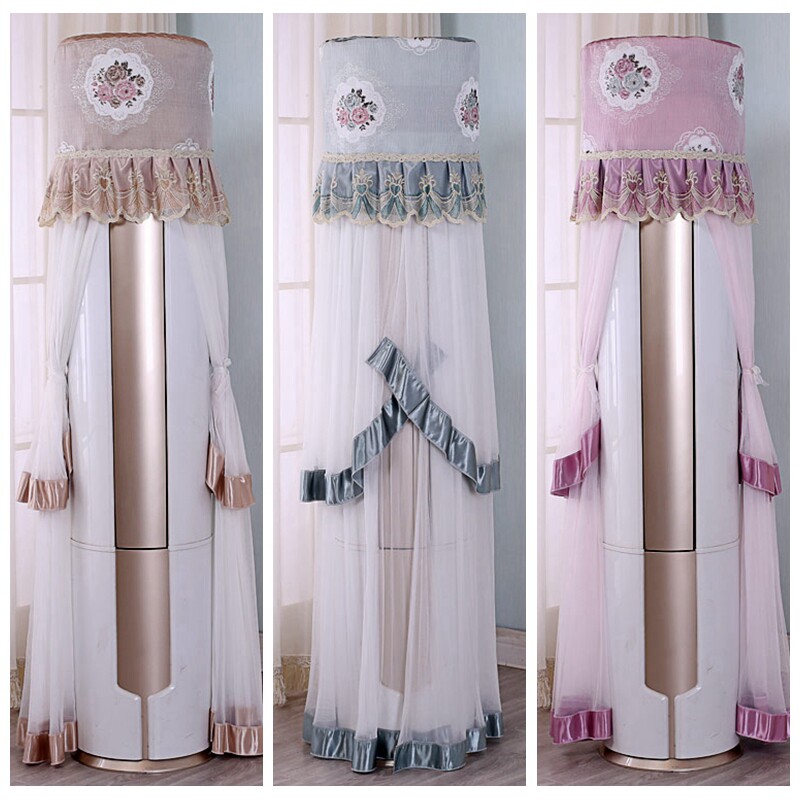 European style Lace Cylinder vertical Air conditioner cover Gree Beauty Guiji Boot All inclusive air conditioner dust coverin the Home Fabric , Dust protection cover , Air conditioner cover  category - from Buy2taobao.com to provide professional Taobao agent buy service