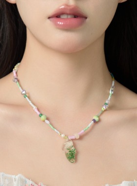 手作锁骨链Starfire女