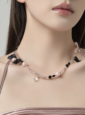 Starfire串珠女甜酷锁骨链