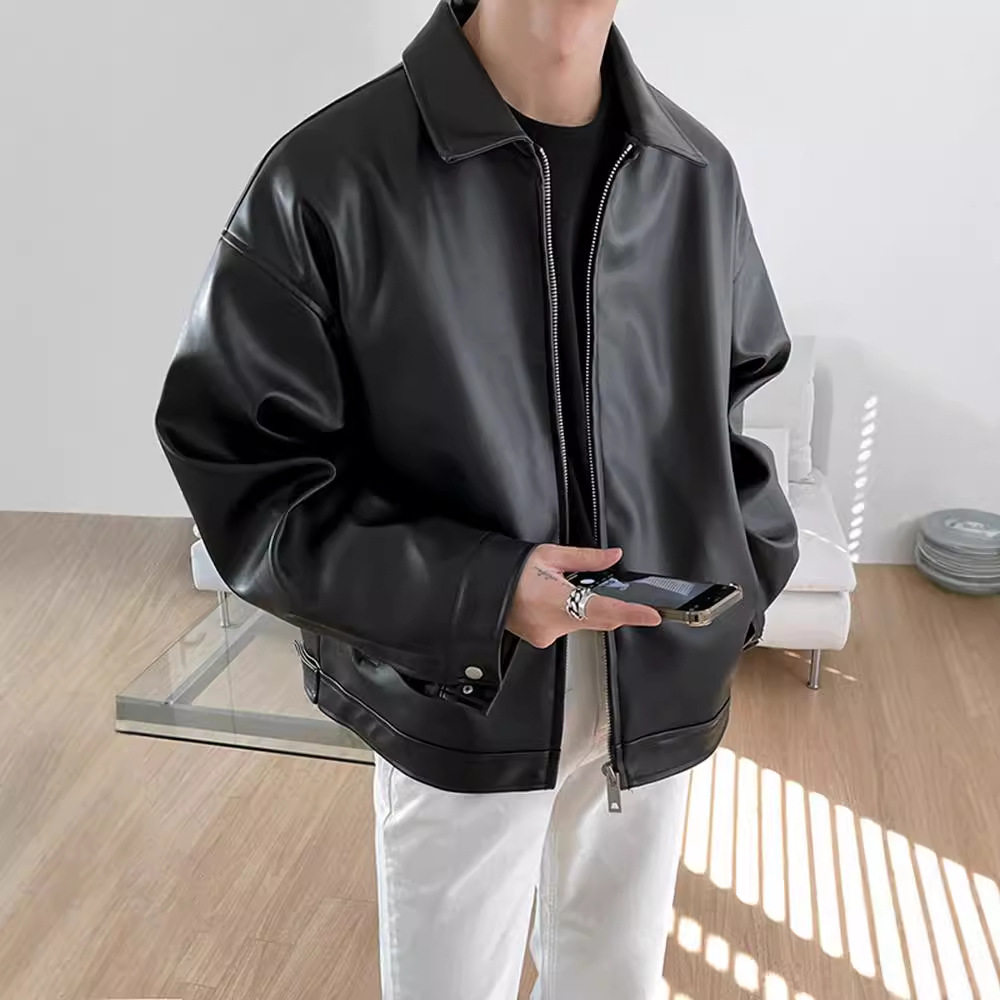 外套男皮衣2026新款今年流行爆款夹克机车服中青年冬季痞帅皮衣