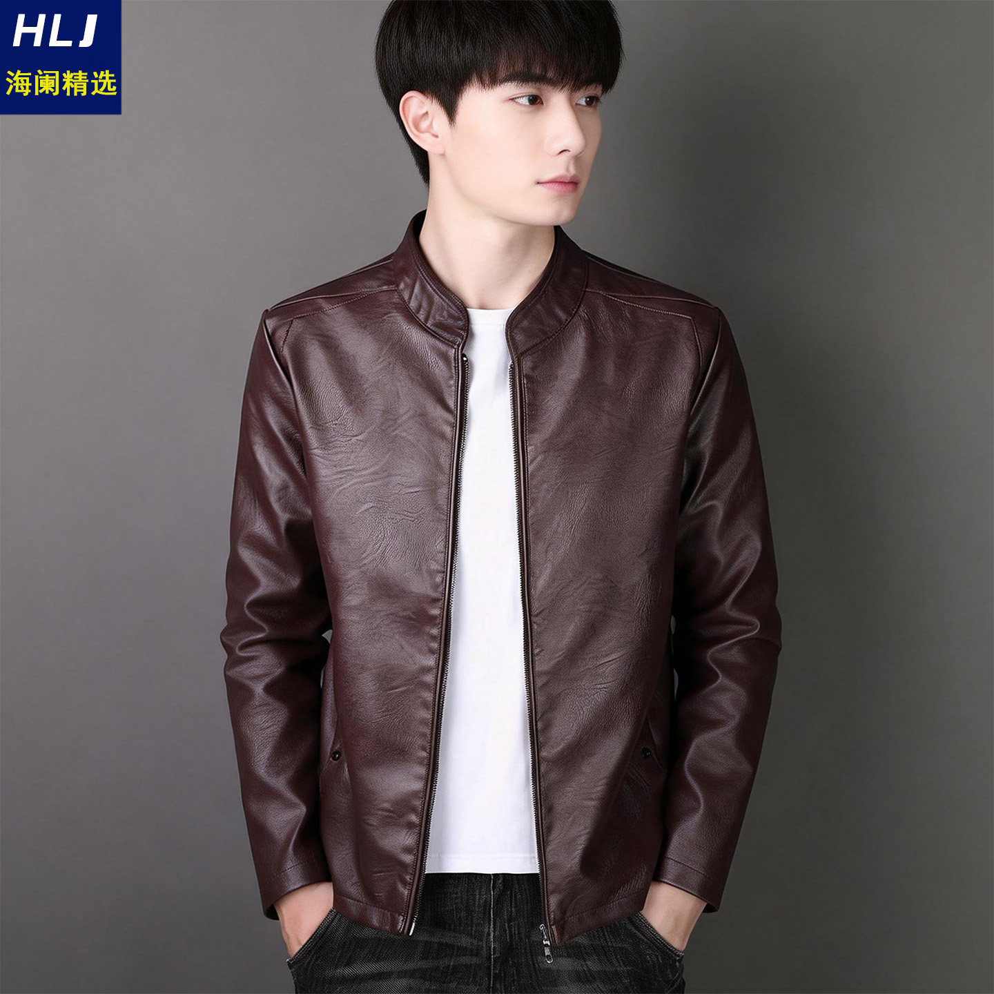 外套男皮衣2026新款今年流行爆款夹克机车服冬季休闲加绒加厚免烫