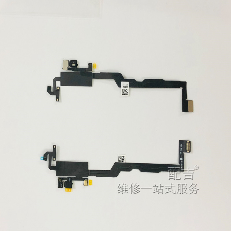适用苹果x xs xsmax 11promax xr听筒排线带送话感应面容人脸修复