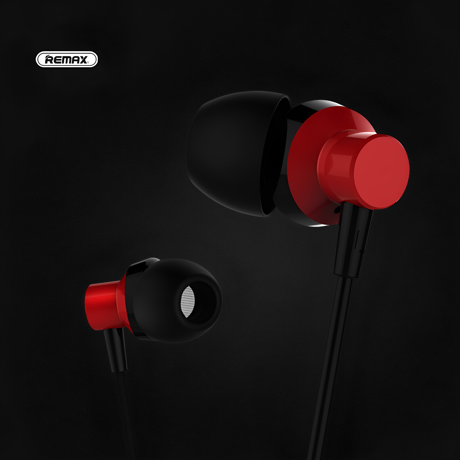 Remax入耳式手机线控耳机立体声音乐塞带麦安卓TYPE-C/3.5mm接口