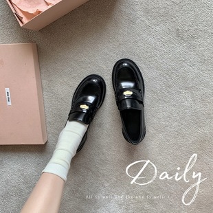 惠东县晨航鞋业店【苏家】牛皮版~粗跟懒人