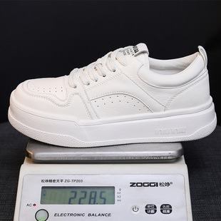 温州市映山红鞋业有限公司轻便软底真皮小白鞋女2024春季新款miu