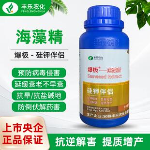 爆极硅钾伴侣海藻精家庭园艺肥料生根绿叶花卉海藻叶面水溶肥