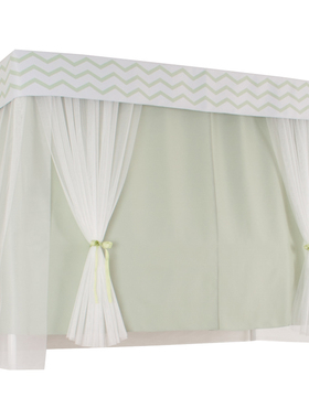 可意学生宿舍0.9m床遮光防蚊两用上铺女上下铺通用床帘蚊帐一体式