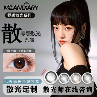 散光美瞳隐形眼镜定制近视高度数加带远视散光订制半年抛年抛TF