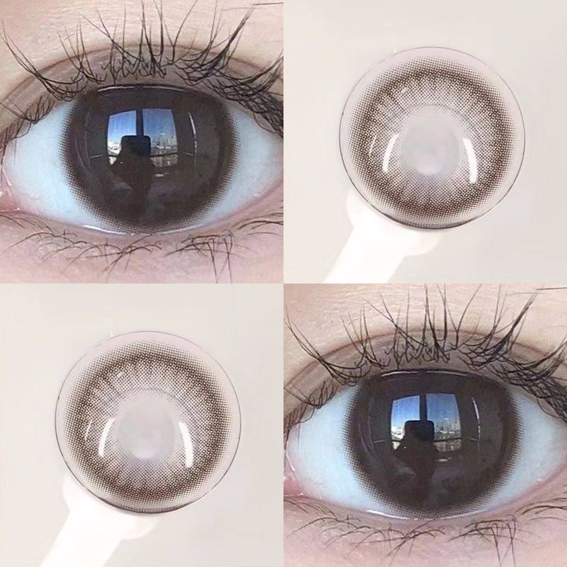 可可蜜糖半年抛美瞳2片大小直径融瞳日常款隐形眼镜官网旗舰店8xx