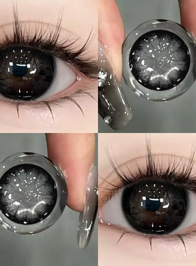 黑色美瞳日抛30片大直径2026新款自然日常隐形眼镜次抛女WF正品TN