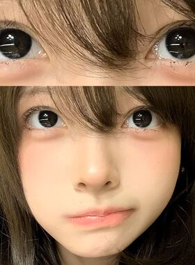 黑色美瞳日抛30片小直径自然学生党日常一次性隐形眼镜旗舰店8xx