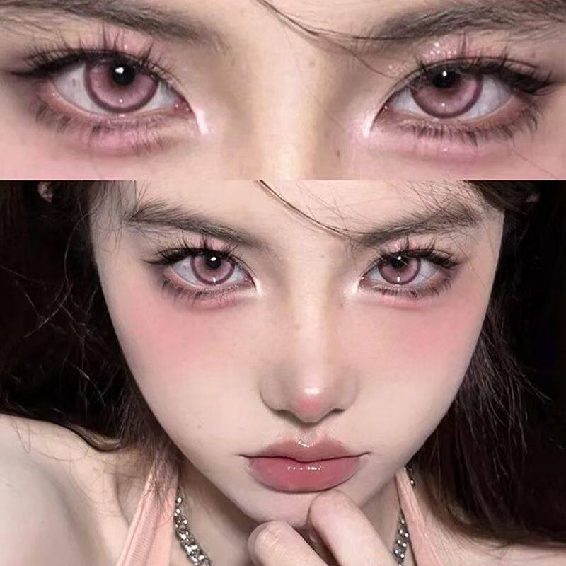 粉色摇滚甜心美瞳半年抛大直径轻混血年抛女官网正品隐形眼镜1WX,隐形眼镜/护理液,彩色隐形眼镜,淘宝优惠券,粉丝福利购,淘宝优惠卷