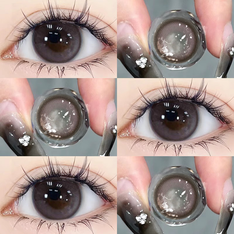 巴斯克玫瑰美瞳半年抛纯欲大直径2025新款隐形眼镜官方正品EJLK