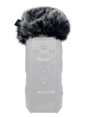 适合ZOOM H6Essential采访机毛球录音笔防风毛衣毛毛套海绵套咪罩