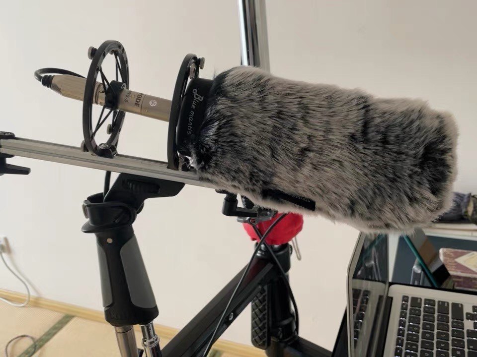 HOT适合RODE NTG -3话筒橡胶底座防风毛衣高密度防毛罩