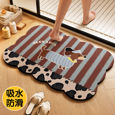 浴室地垫软硅藻泥2025新款家用