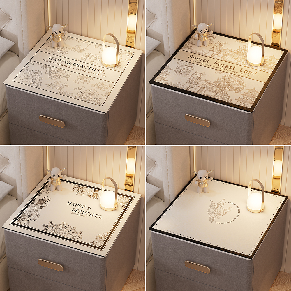 床头柜垫防水防油皮革