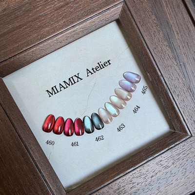 【MIAMIX Atelier】2024新猫眼460-465甲油胶1g(不送磁石不送笔)