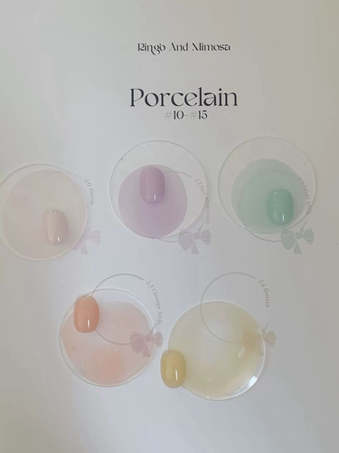 【RM Maru奶玻璃白瓷】白白纯净通透嘟嘟感韩国风美甲油胶  1g