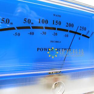 经典麦景图湖水蓝VU表胆机DB表功放电平表前级音频功率表头带背光