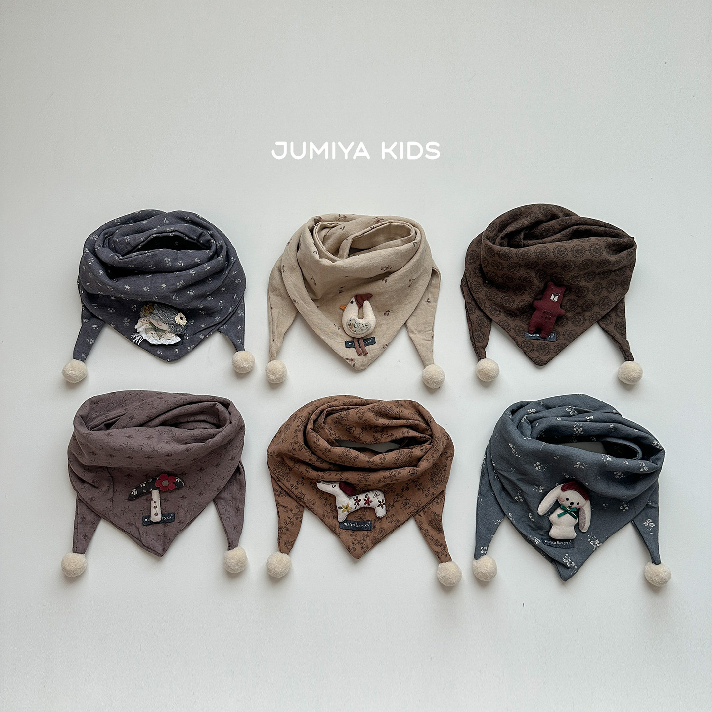 复古氛围感~儿童三角巾春秋季可爱超萌围巾宝宝秋冬出游穿搭围脖,童装/婴儿装/亲子装,围巾,淘宝优惠券,粉丝福利购,淘宝优惠卷