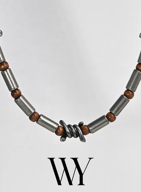 WY秋季上新男女同款檀木项链