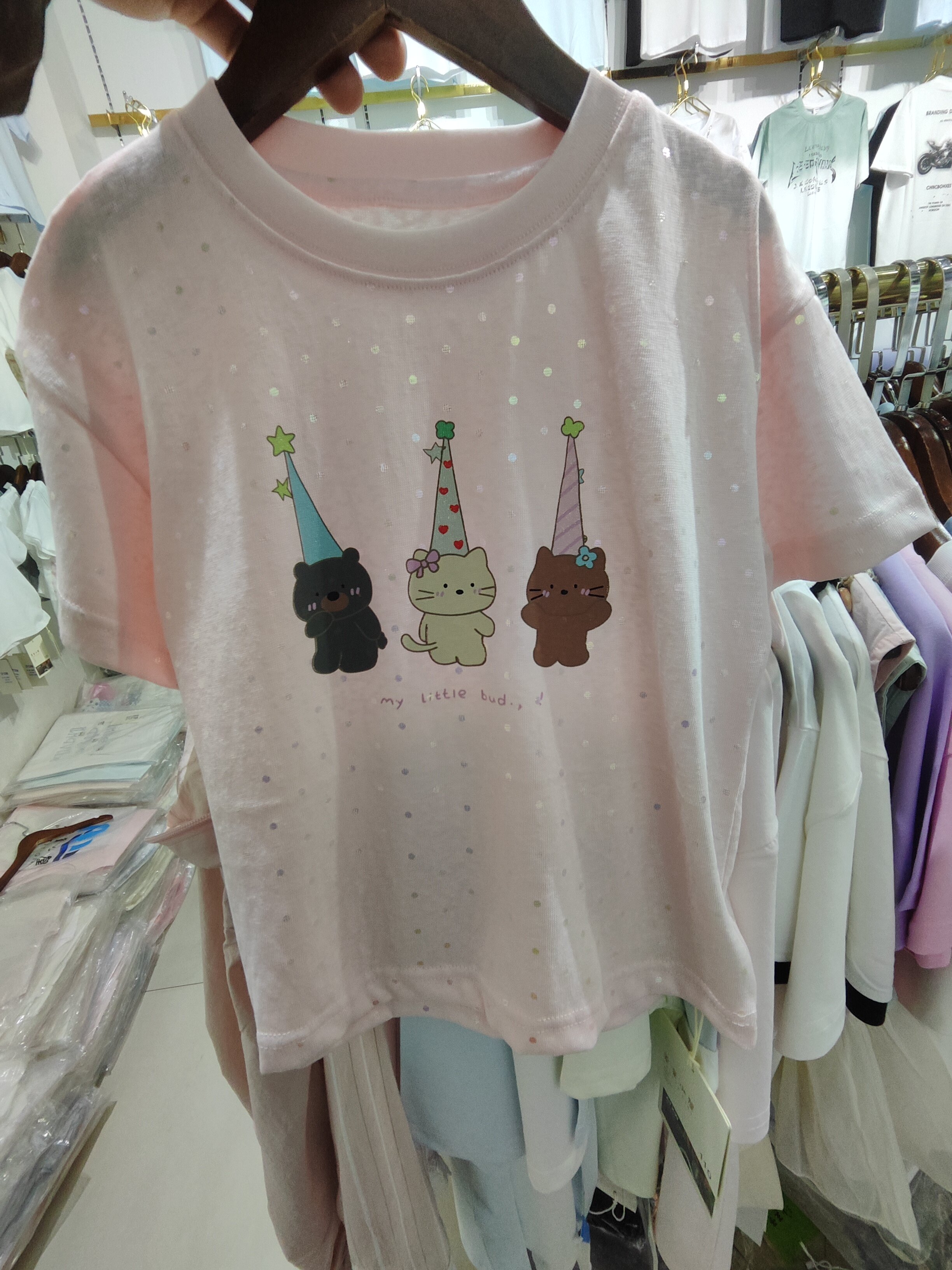 女童短袖T恤2026新款夏装儿童洋气卡通上衣小女孩韩版童装半袖潮